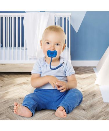 POKIPAW Pacifier Clip for Boys and Girls  6 Pack Baby Pacifier Holder Leash 100% Handmade Braided Fits All Pacifiers & Teething Toys Modern Unisex Baby Gift Colorful - Buy Online on GoSupps.com