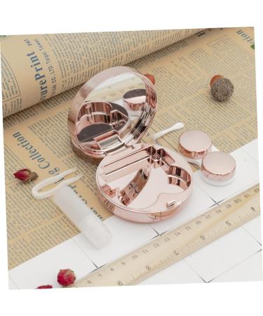Buy Healvian Suitcase Holder Kit - Contact Lens Container & Travel Case for Invisible Glasses Tweezers & Lip Gloss Storage - Buy Online on GoSupps.com