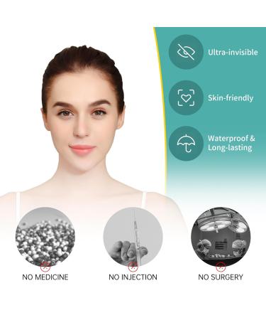 Invisible Silicone Ear Corrector Stickers 30pcs - Transparent & Painless Ear Tapes for Adults - Buy Online on GoSupps.com