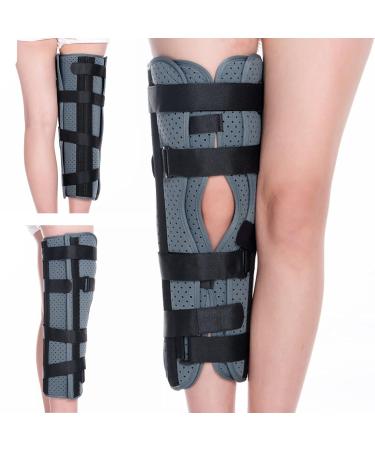 GOTOTOP Adjustable Knee Immobilizer | Breathable Knee Brace for Joint Pain Relief | Lightweight Steel Plate Support for Ultimate Leg Fixation - Buy Online on GoSupps.com