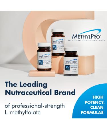 MethylPro B Complex + 5mg L-Methylfolate (30 Capsules) - Professional Strength B Vitamins for Energy, Mood & Immune Support - Gluten-Free, Active Methyl B12 & Folate - Buy Online on GoSupps.com