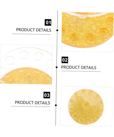 Healeved 1pc Penholder Nail Brush Holder Pen Rest Stand Manicure Pen Storage Stand Manicure Brush Holder Pen Holder for Salon Leopard Hair Nets Manicure Pen Rest Acrylic Crystal Pen Round - Buy Online on GoSupps.com