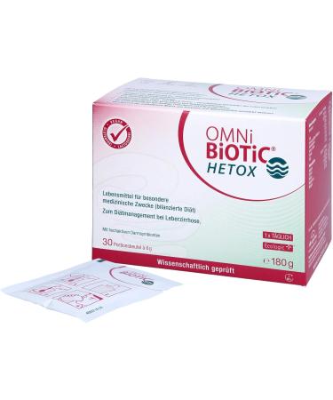 Omni Biotic Hetox Powder 30x6g - Detox & Gut Health Probiotic | International Shipping Available - Buy Online on GoSupps.com