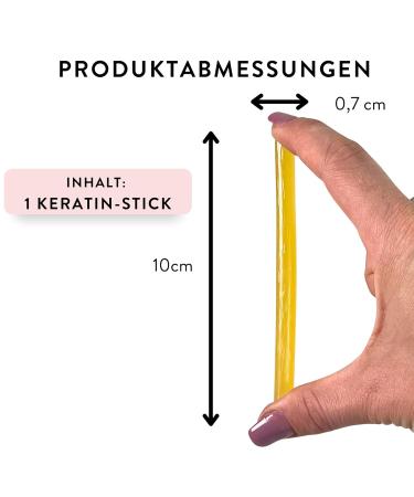 Hair2Heart Keratin Stick for Hair Extensions - Light Blonde - Easy Application & Maximum Hold - 1 Piece - Buy Online on GoSupps.com