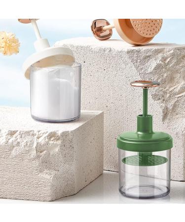 Zhenqi Shower Gel Foam Maker Deeper Cleaning Effect for Shower Gel Facial Cleanser Pale bluish white - Buy Online on GoSupps.com