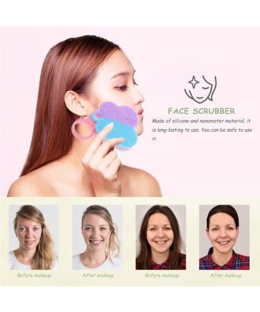Healvian Facial Cleansing Brush - Exfoliating Silicone Scrubber for Deep Clean Blackhead Removal & Face Massage - Buy Internationally - Buy Online on GoSupps.com