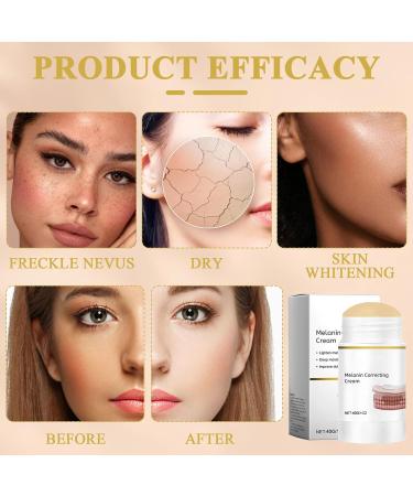 Nadiaen LEFUN Melanin Correcting Cream Dark Spot Corrector Cream Dark Spot Remover for Face Dark Spot Remover for Body Underarm Elbows Knees Neck Armpit Dark Spot Corrector for Women and Men - Buy Online on GoSupps.com
