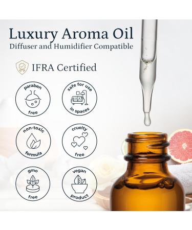 PuroSentido by Scentrade Sky Dreams Aroma Oil Citrus Juniper & Rosewood Essential Oil Blend Luxury Hotel Scent for Ultrasonic & Waterless Diffusers (500 ml/16 Fl Oz) - Buy Online on GoSupps.com