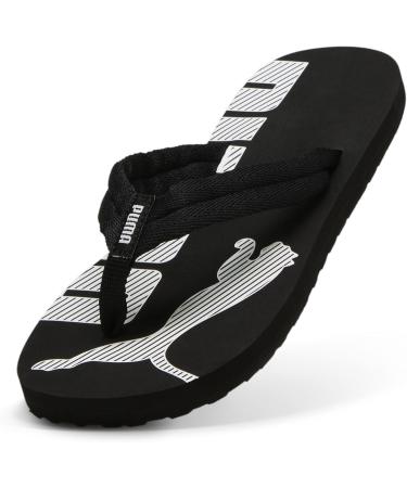 PUMA Unisex Kids Epic Flip V2 PS Sandals 32 EU - Stylish & Comfortable Kids Footwear in Puma Black & White - Buy Online on GoSupps.com