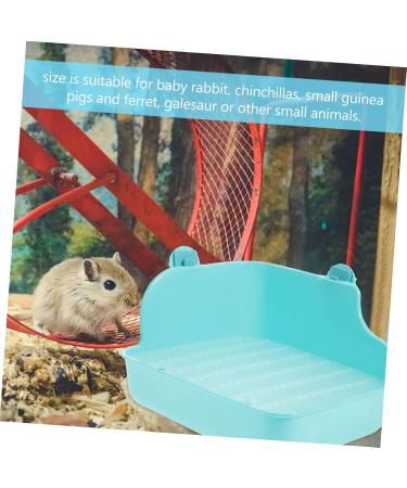 Kisangel Lacework Potty Trainer Guinea Pig Potty Trainer Rabbit Potty Trainer Hamster Litter Corner Green - Buy Online on GoSupps.com