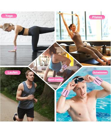Buy Pink Weight Cuffs Set | Adjustable Foot & Hand Weights for International Shipping - Buy Online on GoSupps.com