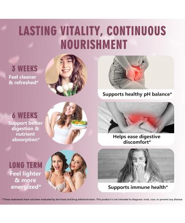 Blltzzz Her Juicy Feminine Probiotics Gummies Women's - Pineapple Flavor | Supports ph Balance with Slippery Elm Prebiotics & Lactobacillus Blend Immune System -60 Gummies (2) - Buy Online on GoSupps.com