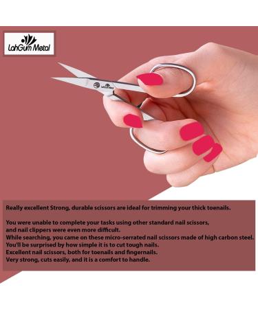 Nail scissors serrated blade - Buy Online on GoSupps.com