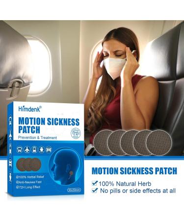 Himdenk Motion Sickness Patch - Natural Relief for Cars, Ships, Airplanes - 20 Count - Buy Online on GoSupps.com