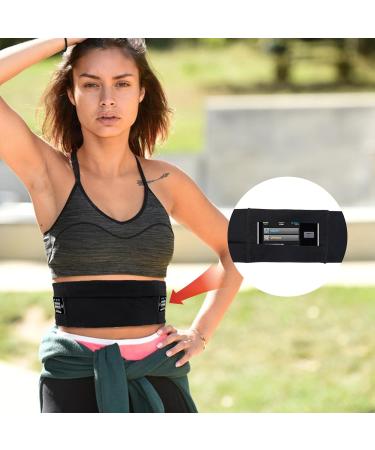 Diabetic Pump Belt Holder - Adjustable Insulin Pump Waist Band for Adults | Comfortable & Secure Running Belt for Diabetes Management - Buy Online on GoSupps.com