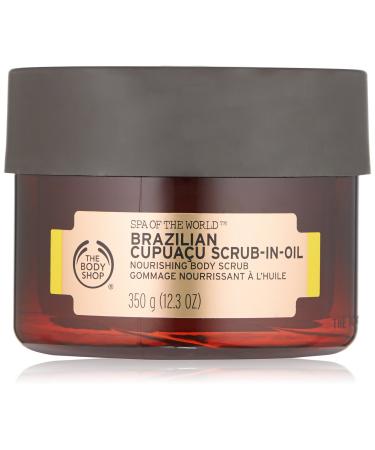 The body shop brazilian cupuacu scrub-in oil nourishing body peeling 350g /the body shop brazilian cupuacu scrub-in-oil nourishing body scrub 350g