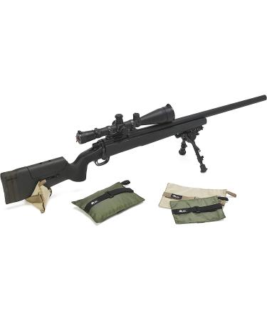 US PeaceKeeper Large Tan Rear Rifle Rest for Precision Shooting - Buy Online on GoSupps.com