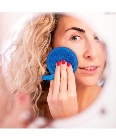 3Pcs Makeup Remover Cloth Exfoliating Face Scrub Set - Reusable Microfiber Facial Pads for Women & Men - Blackhead Remover, Eye Makeup Remover, Acne Wipes - Exfoliating Washcloth - Buy Online on GoSupps.com