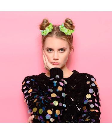 VALICLUD Hair Ties - 8 Elastic Scrunchies in Random Colors for Ultimate Style | International Shipping Available - Buy Online on GoSupps.com