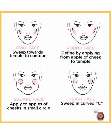 Burt's Bees 100% Natural Blush - Bare Peach (0.19 oz) | With Vitamin E - Buy Online on GoSupps.com