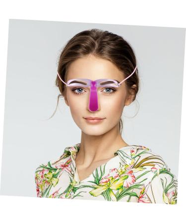 NOLITOY Set 8 Three-dimensional Eyebrow Card Eyeliner Stencil Eyebrow Makeup Stencil Eyebrow Ruler Make up - Buy Online on GoSupps.com