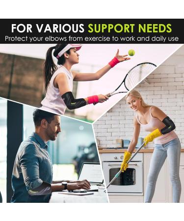 CharmChic Tendonitis Elbow Support Epicondylitis Elbow Support Bodybuilding Elbow Elbow Splint Tennis Elbow for Men and W - Buy Online on GoSupps.com
