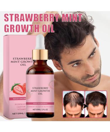 Buy Strawberry Mint Growth Oil - Nourishing Hair Oil (1 Pcs) | Fast International Shipping - Buy Online on GoSupps.com