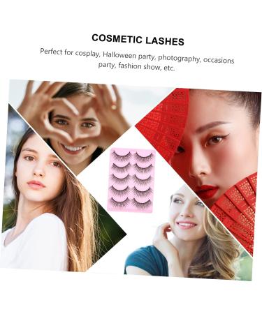 Mikinona 10 Pairs Diamond False Eyelashes Faux Lashes Colored Lash Extensions Decked Women False Eye Lashes Makeup Decor Crystal Decor Women Fake Lashes Hardcore 3d South Korea Rhinestones - Buy Online on GoSupps.com