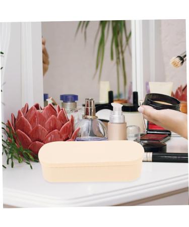COOLHIYA dust-proof makeup brush storage holder makeup brush makeup brush drying holder brush cleaner the brush brush Storage rack Miss container cosmetic brush three generations - Buy Online on GoSupps.com