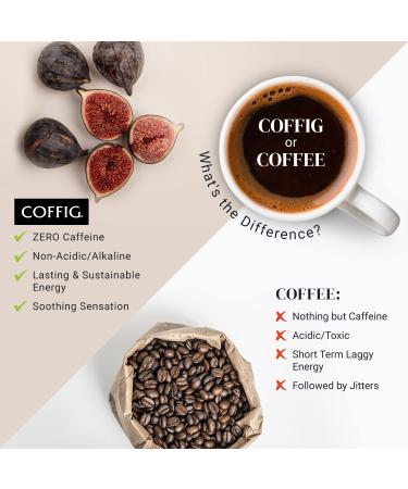 Coffig Original Organic Roasted Fig Beverage 1lb - Caffeine-Free Keto Energy Drink - Buy Online on GoSupps.com