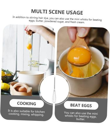 LIFKOME 7 pi ces Lot de Manuels Acier Inoxydable pour M lange de Cr me Colorante et Teinture Capillaire Mini Batteurs Multifonctions pour Salon et Cuisine Nettoyage Facile et Confort - Buy Online on GoSupps.com