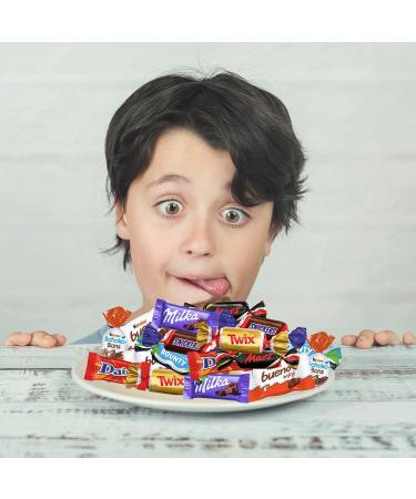 KINDER Schokobons et Mini Bueno MILKA C l bration DAIM | Assortiment de 120 Bonbons au Chocolat | Original Pr t Offrir Chocolat 120 pcs - Buy Online on GoSupps.com