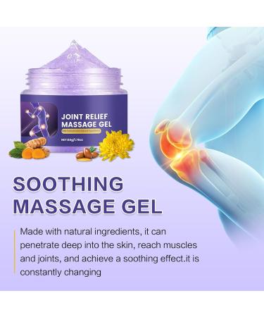 Duqulle Muscle cream soothing gel for joints 60 g body care massage cream for men women and students for work at home travel lumbar neck and hands - Buy Online on GoSupps.com