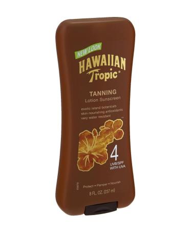 Hawaiian SPF4 Tropic Tanning Lotion Cocoa Butter 8oz (235ml) - 3 Pack - Buy Online on GoSupps.com