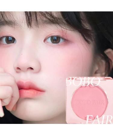 Eyeshadow Blushs Matte Monochrome Blushs Makeup - Natural Low Saturation Rouge Blushs for Brighten Your Face for Prom Wedding Bar Pochy 01 - Buy Online on GoSupps.com