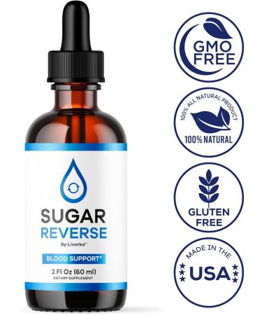 (2 Pack) Sugar Reverse - Sugar Reverse Drops Sugar Reverse Drops Reviews Sugar Reverse Reviews Sugar Reverse Drops Official Liquid Supplement Support SugarReverse Drop 2 Bottles for 2 Months - Buy Online on GoSupps.com