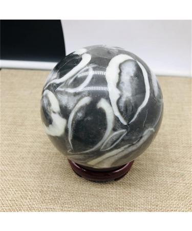 Natural Shell Jasper Thousand Eye Stone Crystal Polished Ball Full of Texture - Buy Online on GoSupps.com