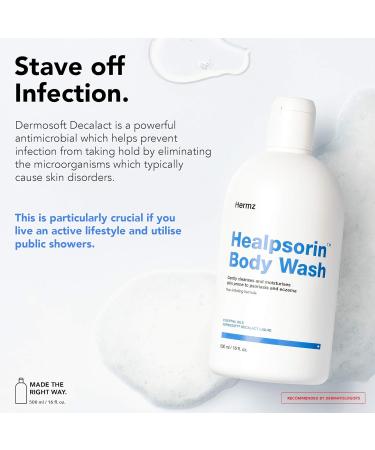 Healpsorin Hydrating Body Wash 500ml | Psoriasis, Eczema Treatment & Sensitive Skin Shower Gel - Buy Online on GoSupps.com