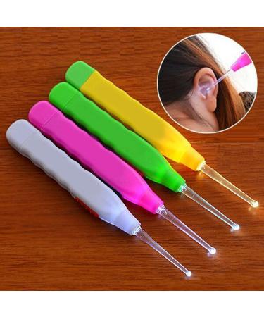 LED Light Ear Pick - Ear Wax Cleaning Tool Remover with 3 Ear Spoons - Buy Online on GoSupps.com