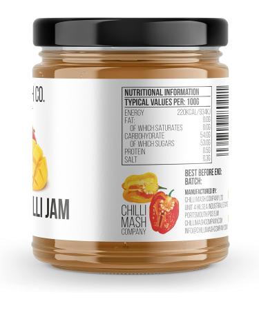 Chilli Mash Company Tropical Chilli Jam 190 ml - Buy Online on GoSupps.com
