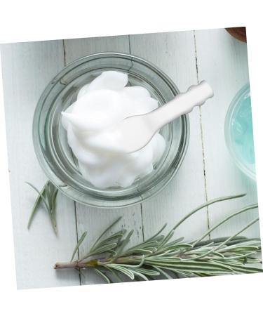 Gogogmee Stainless Steel Spoon Skin Caring Tool Facial Scoop Makeup Pick Spoons Cream Scoops Beauty Spatulas Facial Spoon Facial Cream Spoons Makeup Supply 6.5x2x0.2cm Silver - Buy Online on GoSupps.com