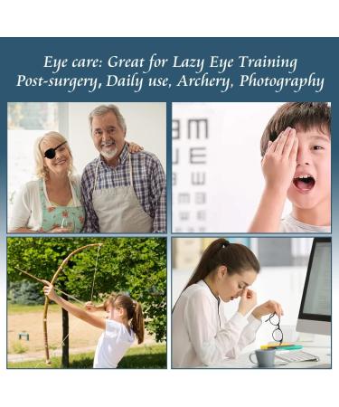 Shop Abnaok 5PCS Adjustable Eye Patches - Super Soft Amblyopia Eye Patches for Adults & Kids | International Shipping Available - Buy Online on GoSupps.com