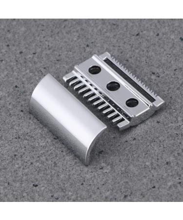 Minkissy 2-Piece Replacement Double Edge Vagina Blade Trimmer Tool - Durable Alloy Razor for Safe Salon Use - Medium Silver - Buy Online on GoSupps.com