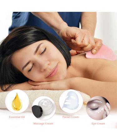 Natural Jade Gua Sha Massager - Organic Anti-Aging Rosa Quartz Board for Skin Rejuvenation & Beauty Therapy - Buy Online on GoSupps.com
