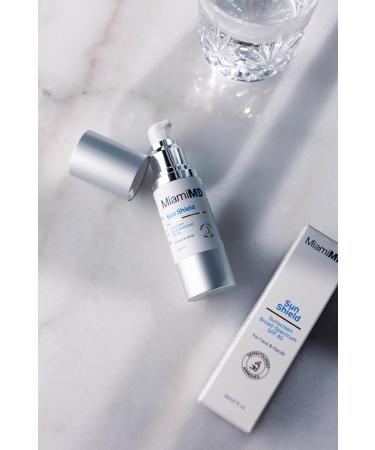 Sun Shield Facial Sunscreen Moisturizer - SPF 40 Broad Spectrum with Aloe Vera & Vitamin C - Paraben & Cruelty Free Face Care for All Skin Types - International Shipping Available - Buy Online on GoSupps.com