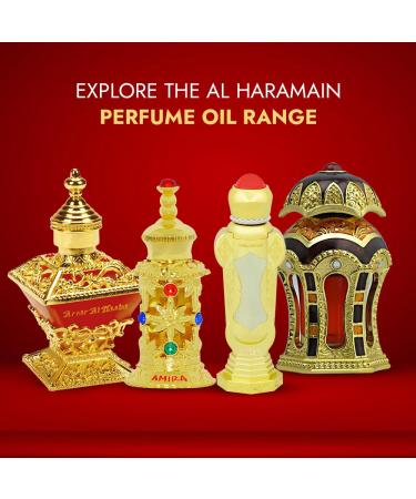 Al Haramain Tanasuk Perfume Oil - 12 ml | Unisex Amber Vanilla Attar Oil | Concentrated Fragrance 0.4 Fl Oz (Pack of 1) - Buy Online on GoSupps.com
