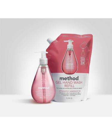 Method Gel Hand Soap Refill Free + Clear 34 oz - 1 Pack - Dye and Perfume-Free - Buy Online on GoSupps.com