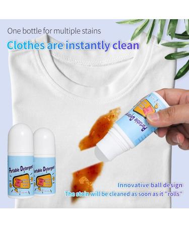 50ML Portable Powerful Decontamination Cleaning Pen Cloth Oil Stain Remover Fabric H3T3 Household Cleaner Dust Brush for Travel - Buy Online on GoSupps.com