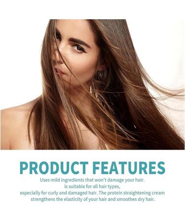 Fast Smoothing Hair Straightening Cream for Women - Permanent Hair Straightening Treatment - Buy Online on GoSupps.com