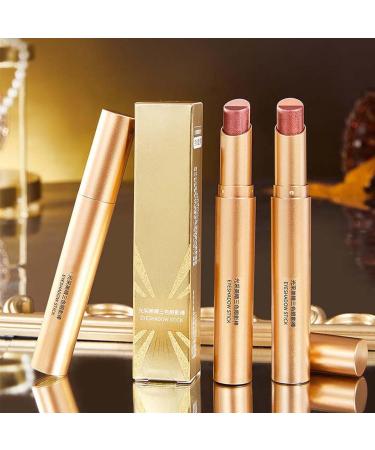 3-in-1 eye shadow pencil Waterproof long-acting eye shadow pencil Gradual flash powder novice eye shadow stick Colored shiny eye shadow pencil Waterproof classic shiny eye shadow stick (B) - Buy Online on GoSupps.com